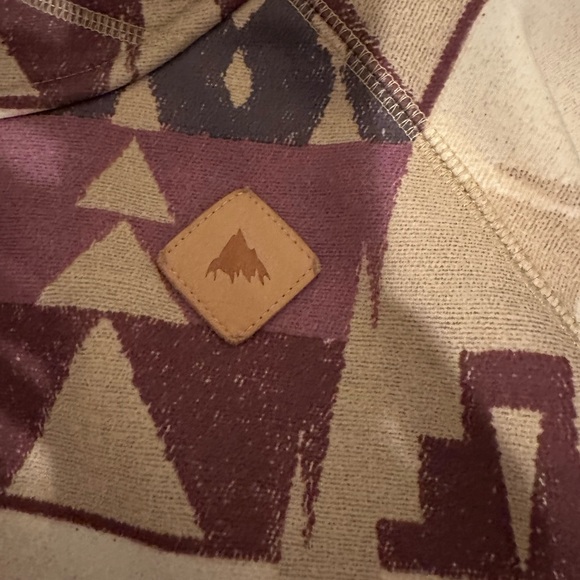 Burton NWOT DRYRIDE Patterned Hoodie - Picture 3 of 5